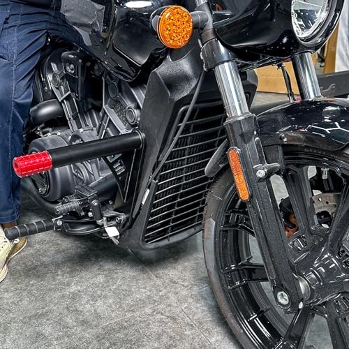 Front Engine Guard Highway Crash Bar Falling Protection Compatible with