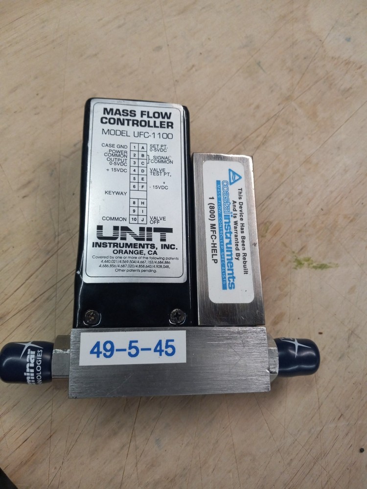 Unit UFC-1100 Mass Flow Controller 50 SCCM GAS CF4