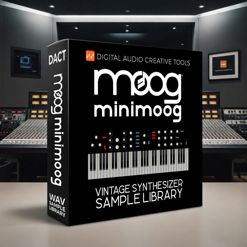 Moog Minimoog Synthesizer Sample Library