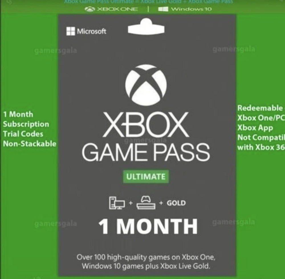 Microsoft Ultimate Game Pass 1 Month