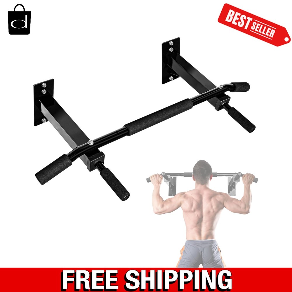 Pull up Bar Wall Mounted - Multifunctional Wall Mounted Pull up Bar for Home Gym