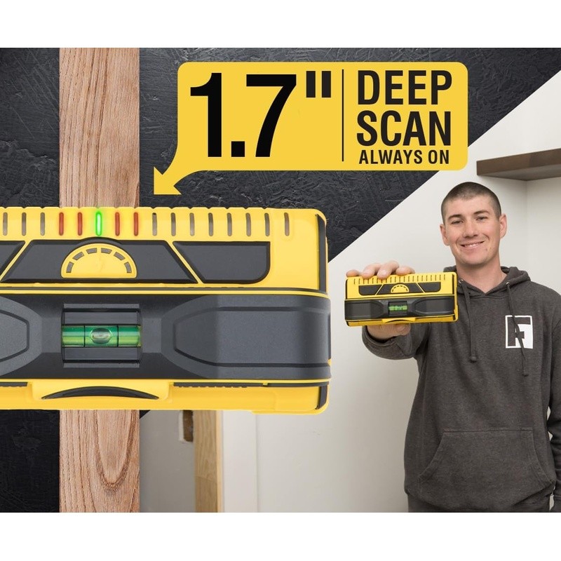 ProSensor M210 Stud Finder 13 Sensors Wall Scanner Live Wire Detection Durable