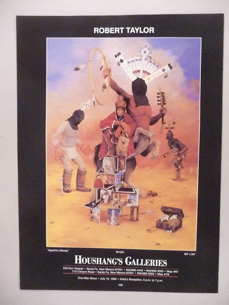 Robert Taylor MAGAZINE AD - 1996