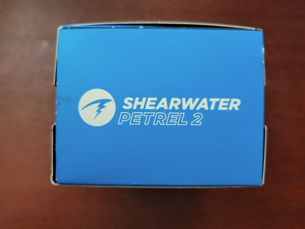 Shearwater Petrel 2 Retail Packaging, software and manuals. NO COMPUTER.