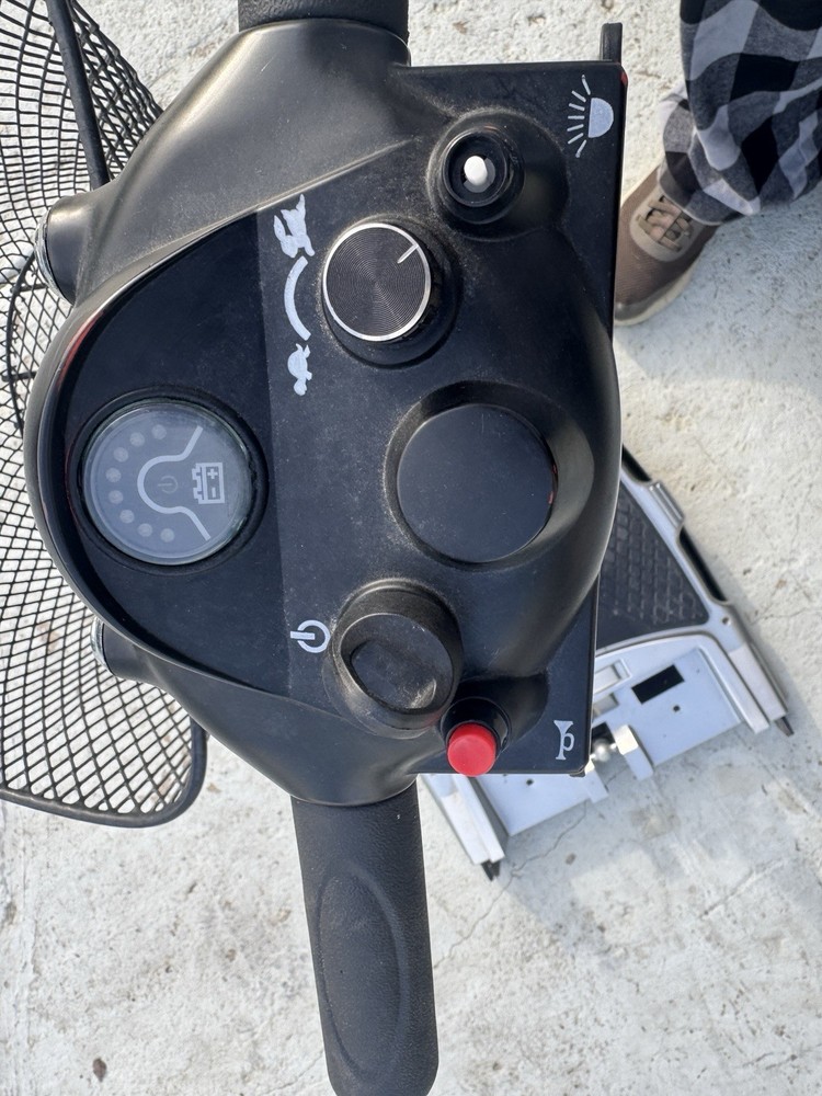 Handle Bars Controls Tilt Control Panel With Key Vive  Scooter Silver  & More