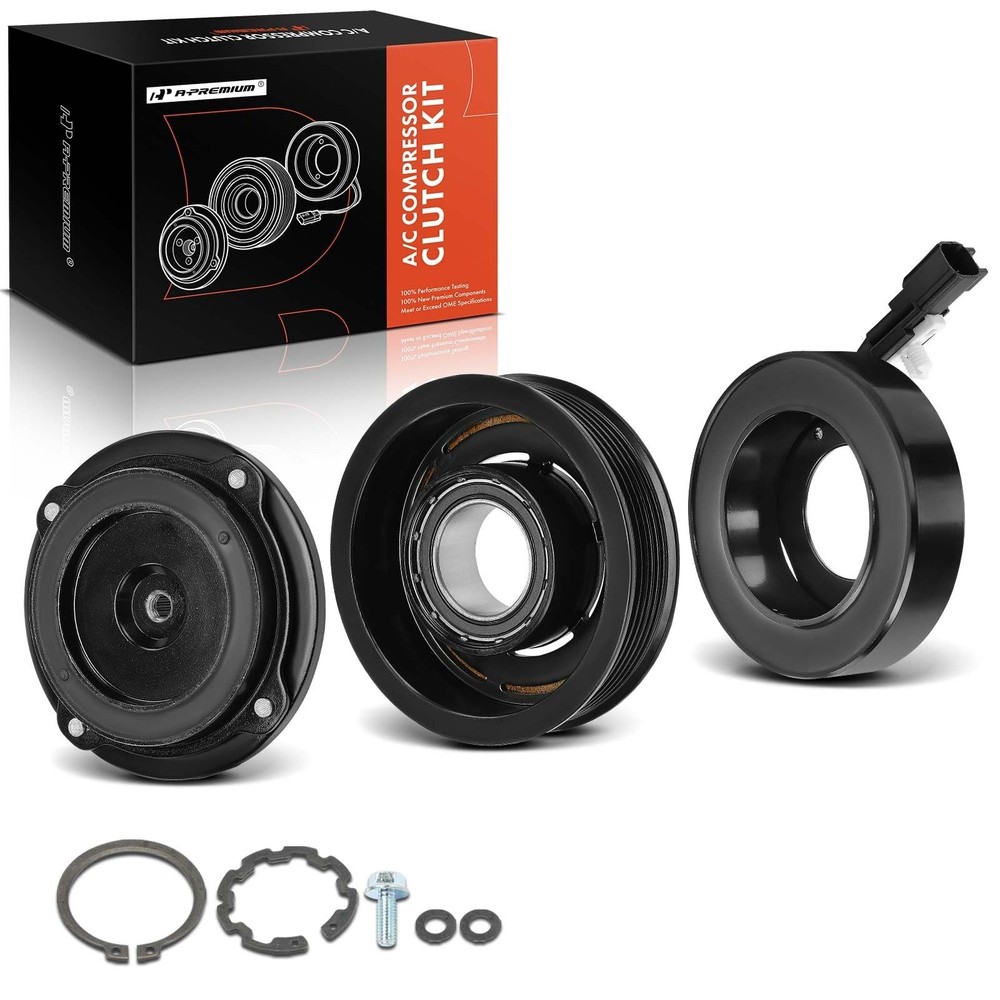 A-Premium Air Conditioner AC Compressor Clutch Kit Compatible with Ford Explo...