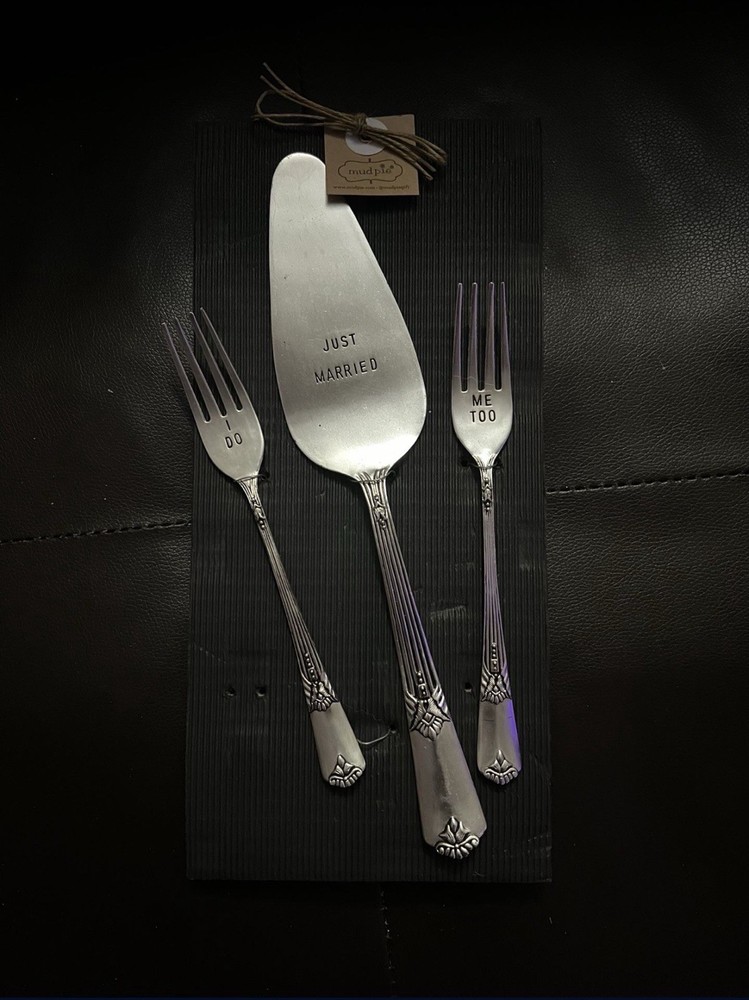 Wedding Cake Cutting Knife and Server Set