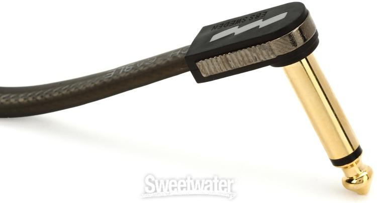 EBS HP-18 High Performance Flat Patch Cable - 7.09 inch Angle-Angle (2-pack)