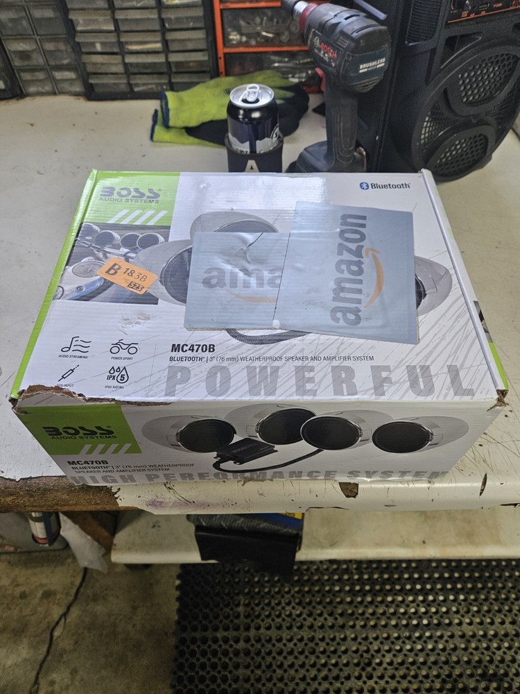 Boss Sound System For Motorcycle