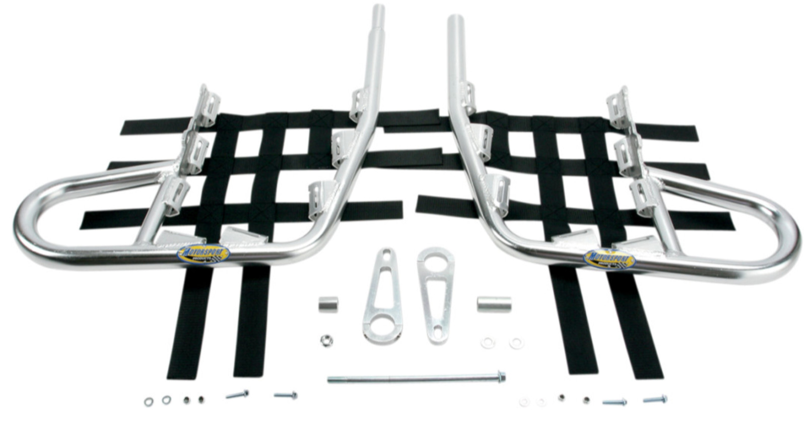 Motorsport Products - 81-3401 - EZ-FIT Nerf Bars, Silver