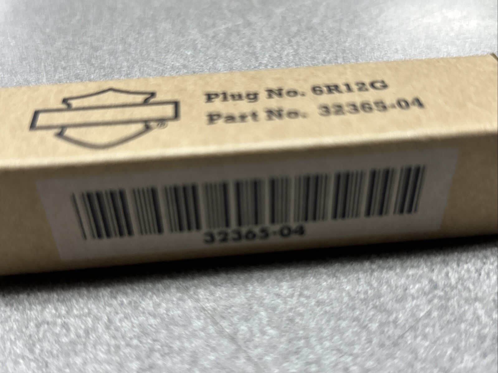 Harley-Davidson NEW OEM Spark Plugs 6R12 GOLD (Pair) for Twin Cam Models