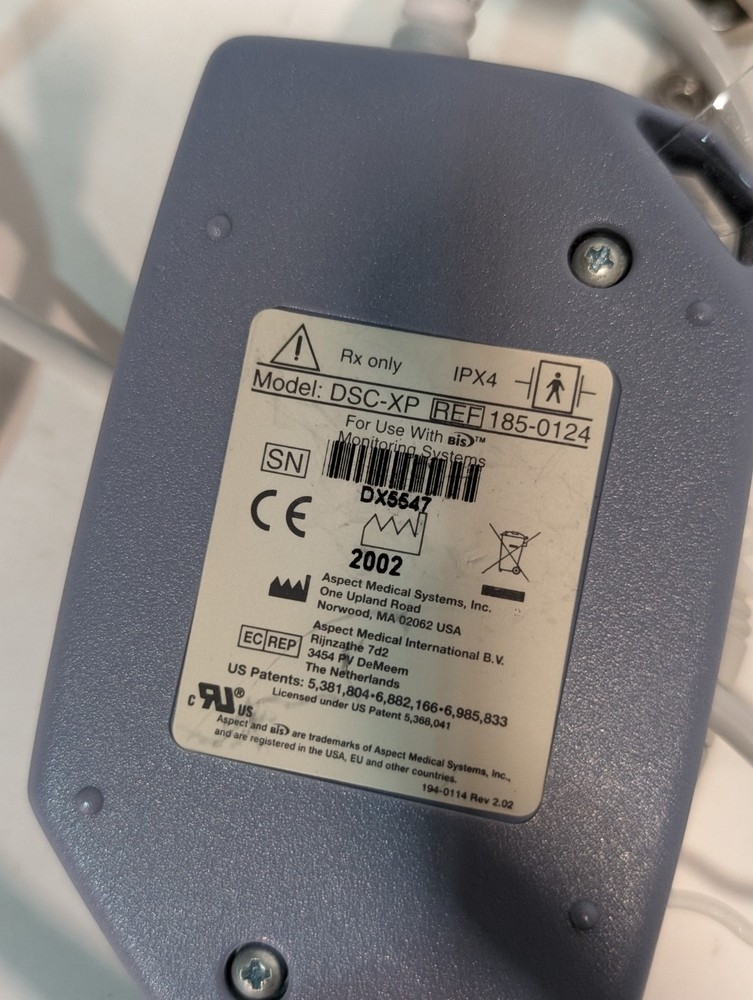 Aspect BIS XP Platform DSC-XP 185-0124 Sensor Cable Module, As Shown