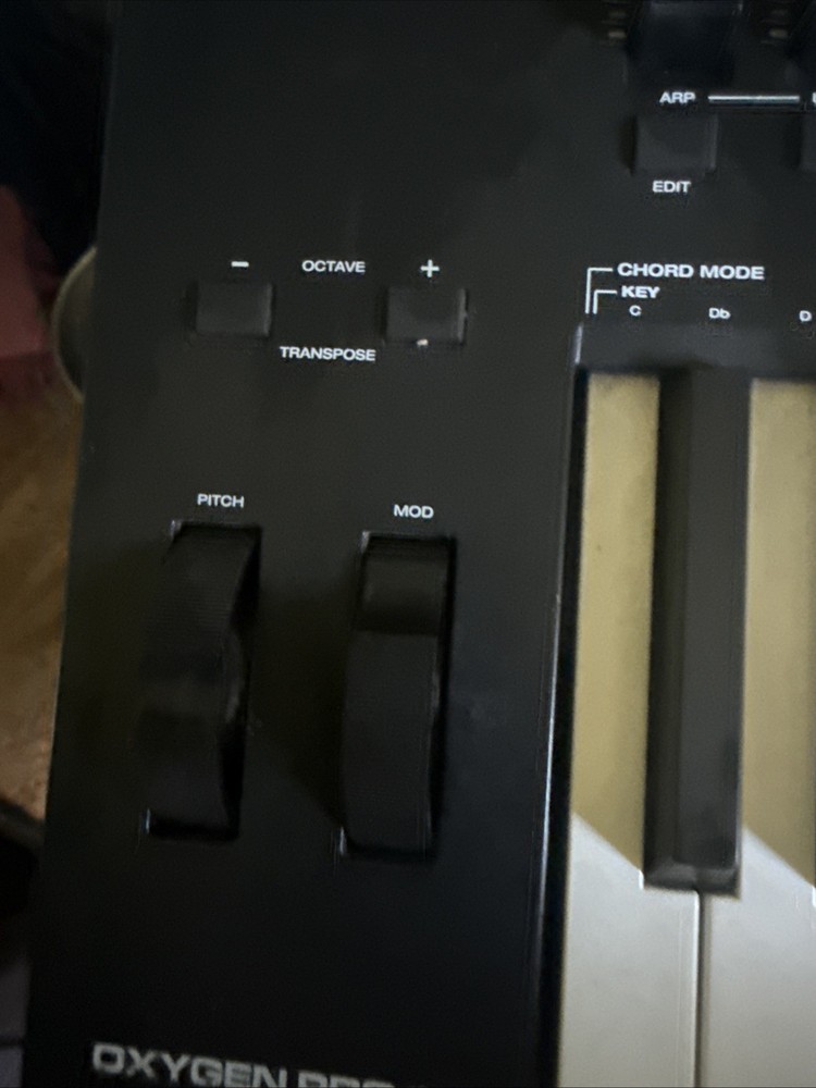 M-Audio Oxygen Pro 49-Key Keyboard Controller Power Source Not Included