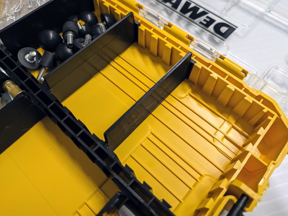 DeWalt Medium ToughCase Divider Inserts Compatible with ToughCase+ (5-Pack)