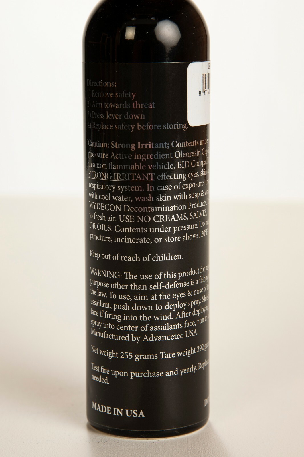 Police Magnum OC-17 Pepper Spray Large 9 oz Canister Powerful Home Protection