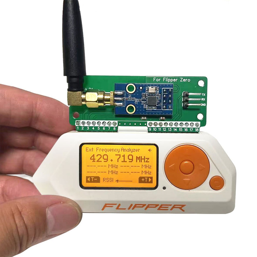 433MHZ for Flipper CC1101 SubGhz External SubGhz Module Frequency Analyzer