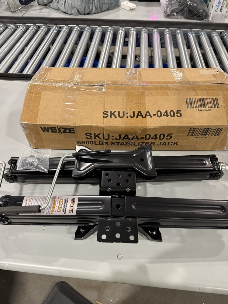 WEIZE STABILIZER (2 PACK) JACKS 6500 LBS - BLACK