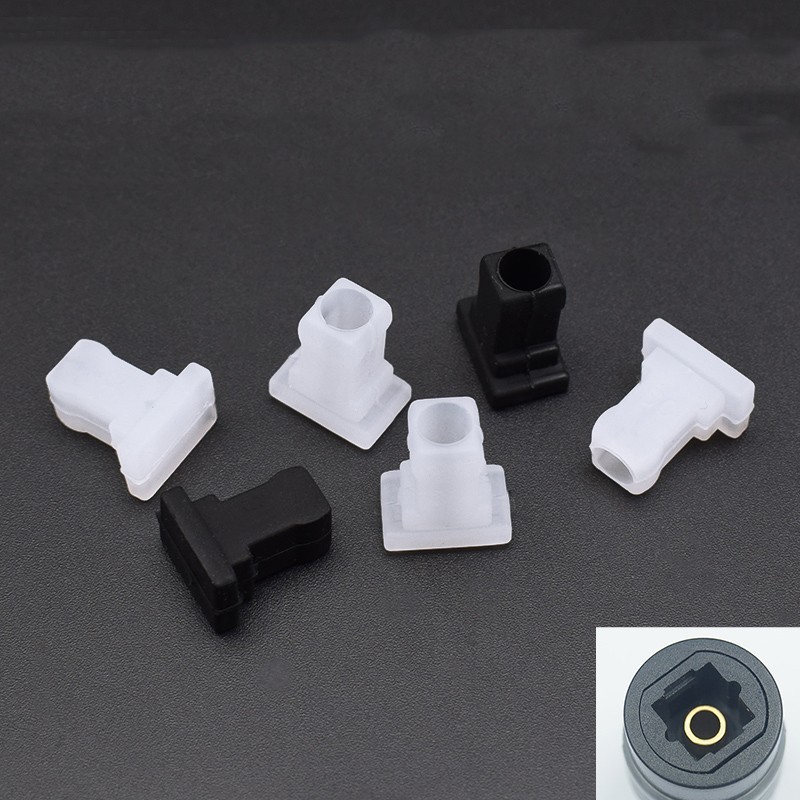 SC Port Silicone Dust Plug Cap For EPON Fiber Optic Switch Interface Protector