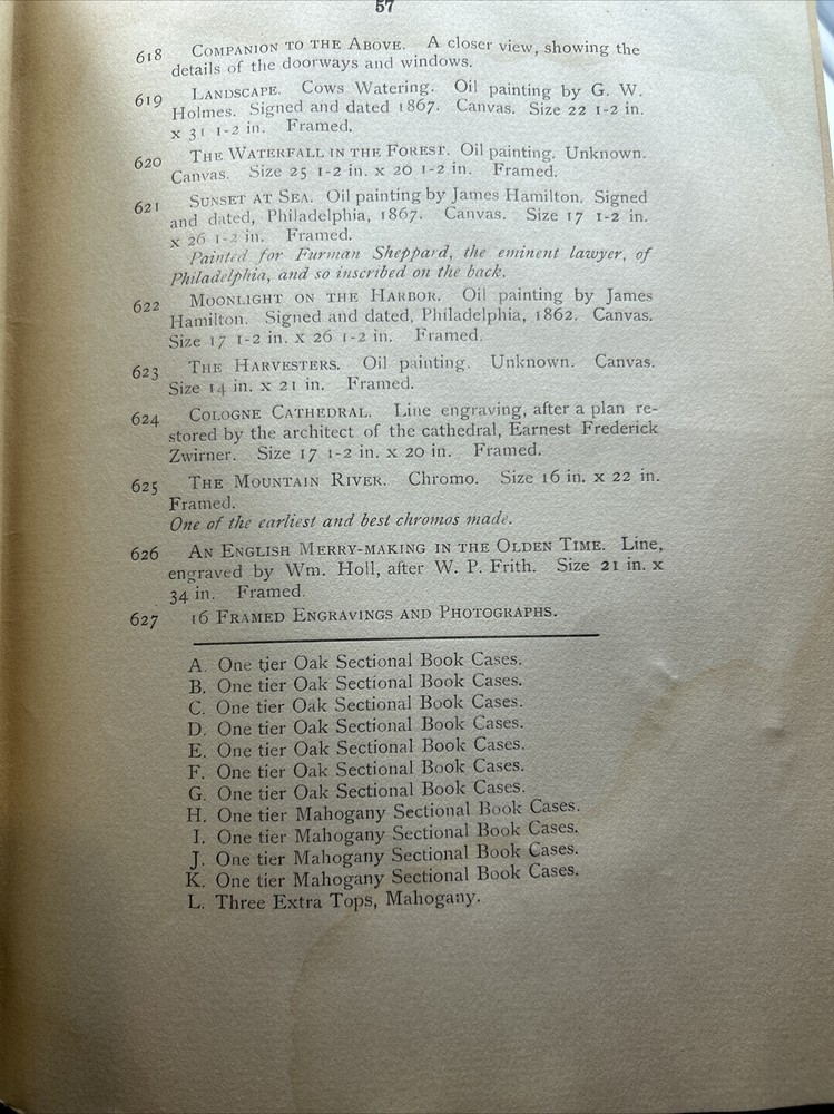 Henkels Catalog: E. G. Blaisdell Collection- October 1923