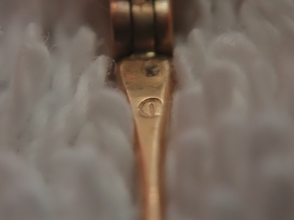 10K SOLID GOLD AMERICAN OPTICAL 1900 FRAME WITH PASTE-ON WAFER BIFOCALS!