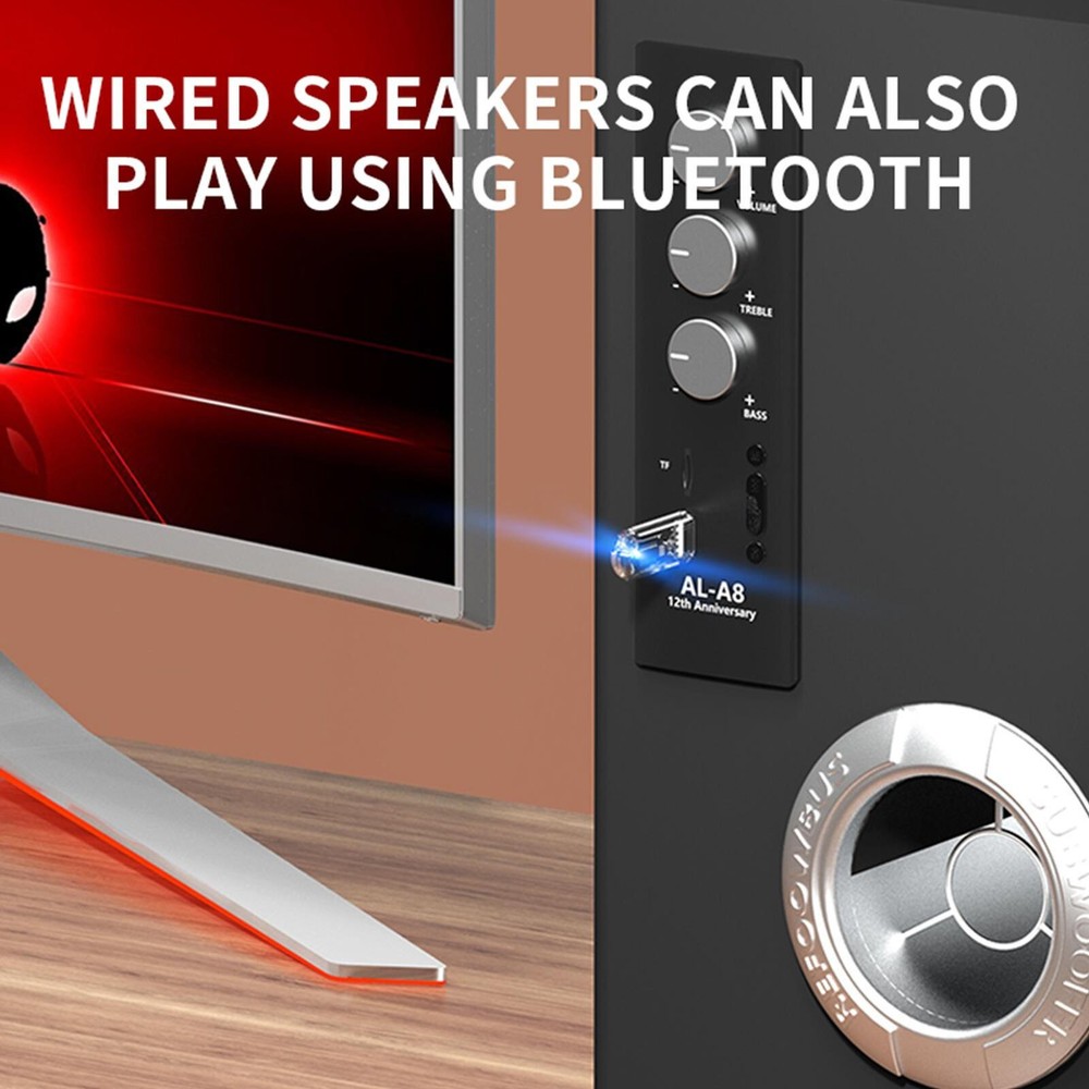 NEW USB Bluetooth 5.3 Adapter Wireless Stereo Music Audio Adapter Receiver