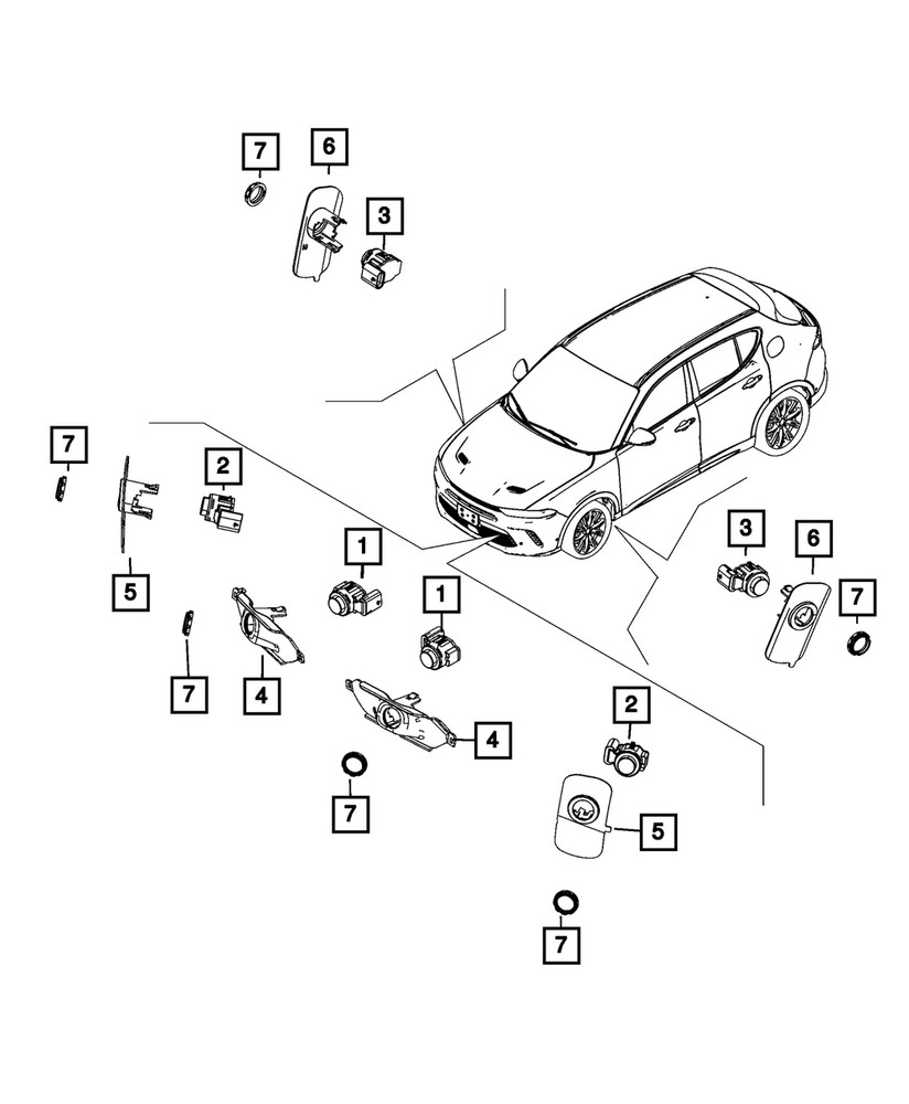 Genuine Mopar Decoupler Ring 68619486AA