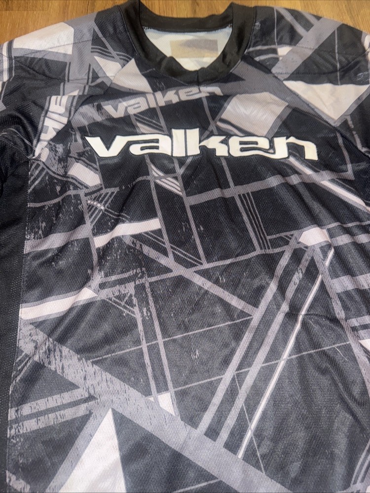 Valken Crusade Jersey - Black/Grey