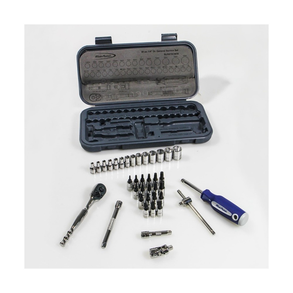 Bluepoint 38 PC 1/4" Dr.General Service Set