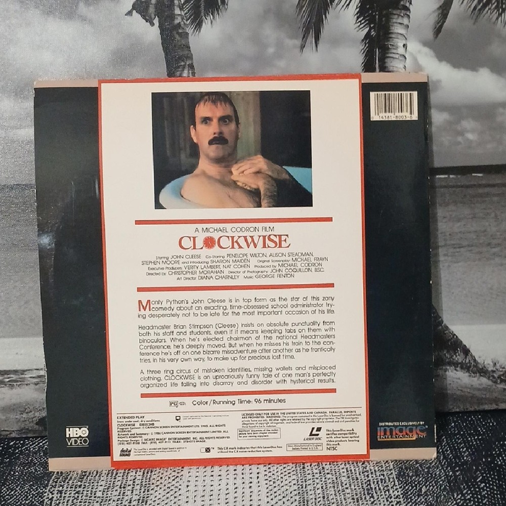 Clockwise LaserDisc with John Cleese