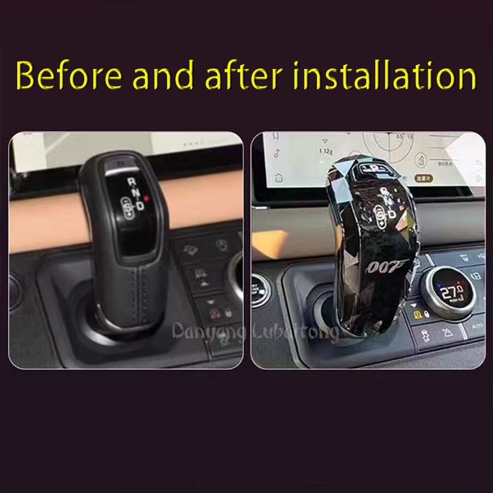 Crystal Shift Lever 75 Alphabet Style for Divine Defender 2011-2017 Shift Lever