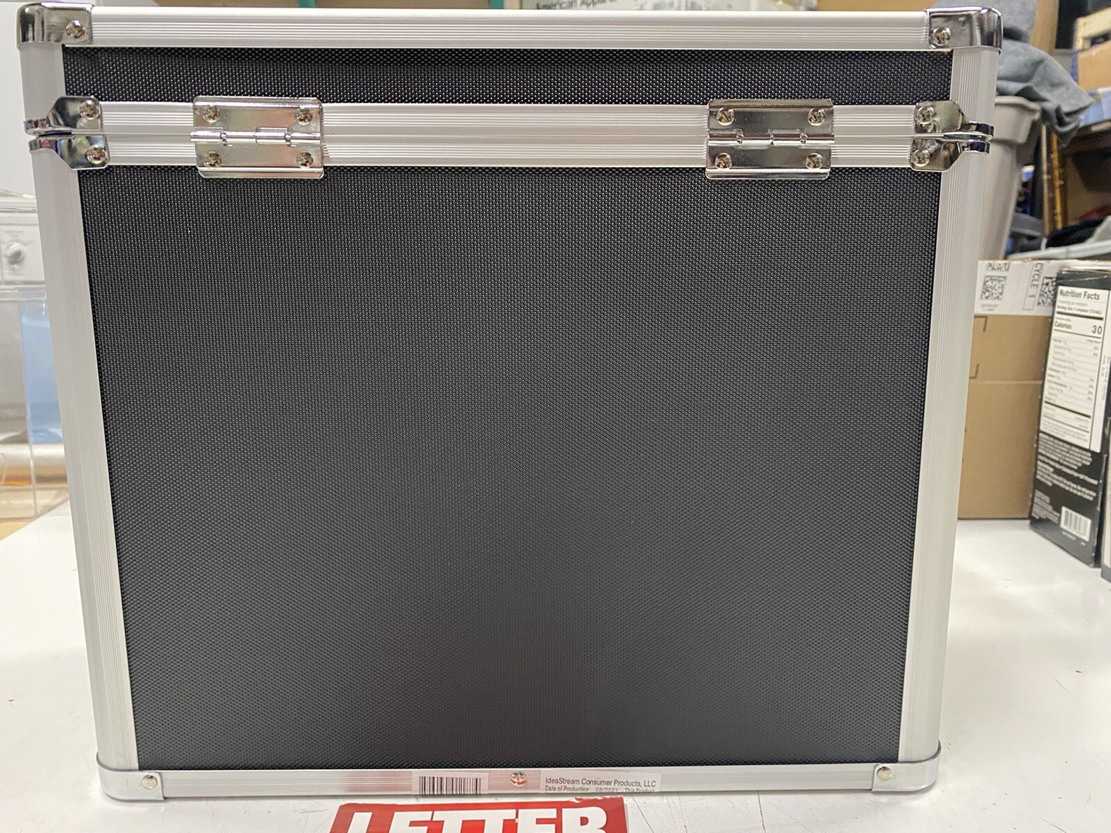 Vaultz Locking File Tote, Letter Size - 13.7" x 6.62" x 11.6"