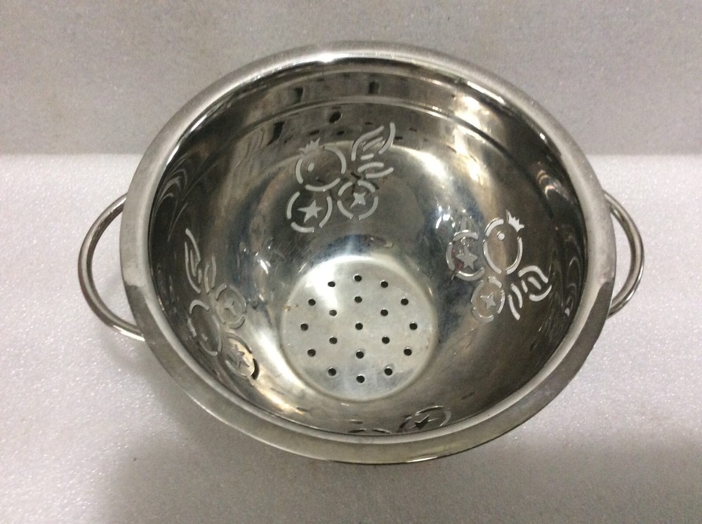 Decorative Small Stainless Steel Kitchen Colander Strainer