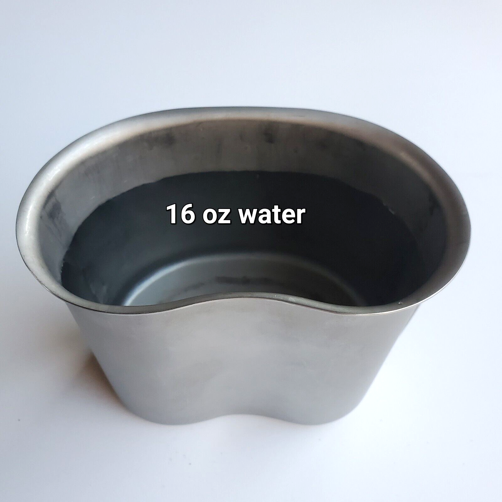 GENUINE US Military CANTEEN CUP STAINLESS and STOVE / STAND COMBO EXCELLENT