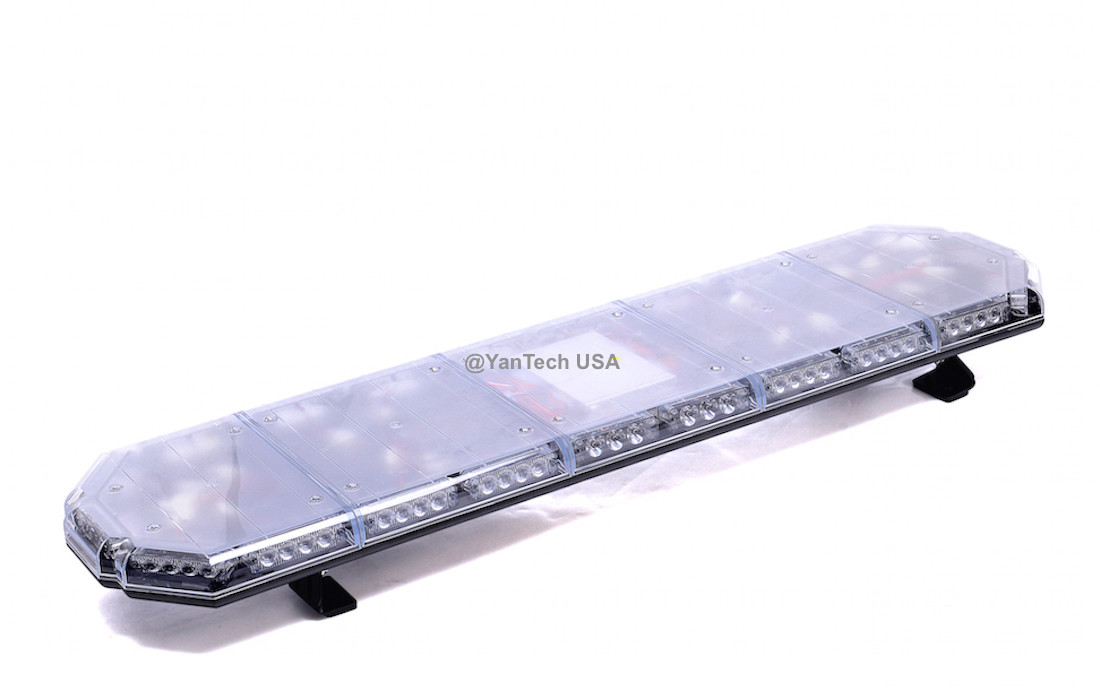 56" LED Strobe Beacon Lightbar w/ Cruise Control, Alley&Brake&Turn Signal Lights