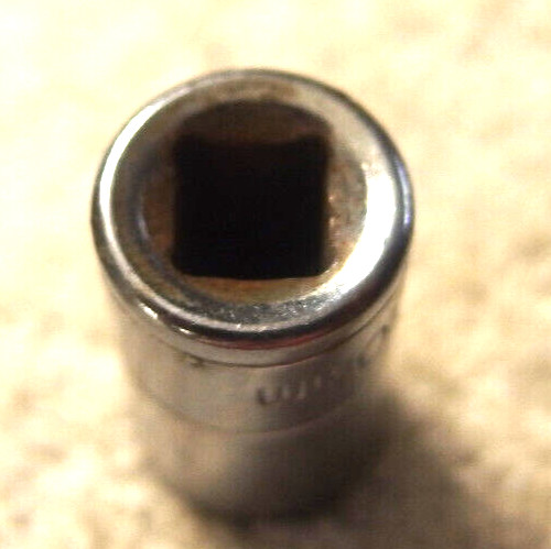 10 MM task force 1/4" dr,6 pt socket tool VTG 10 mm,chrome