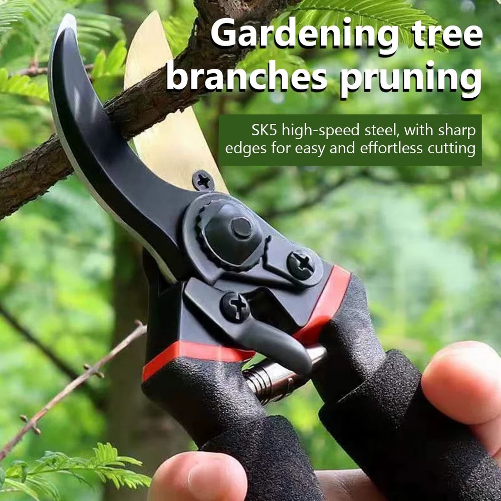 Garden Pruning Shears SK5 Sharp Blade Ergonomic Non-Slip Handle Cutter Tool