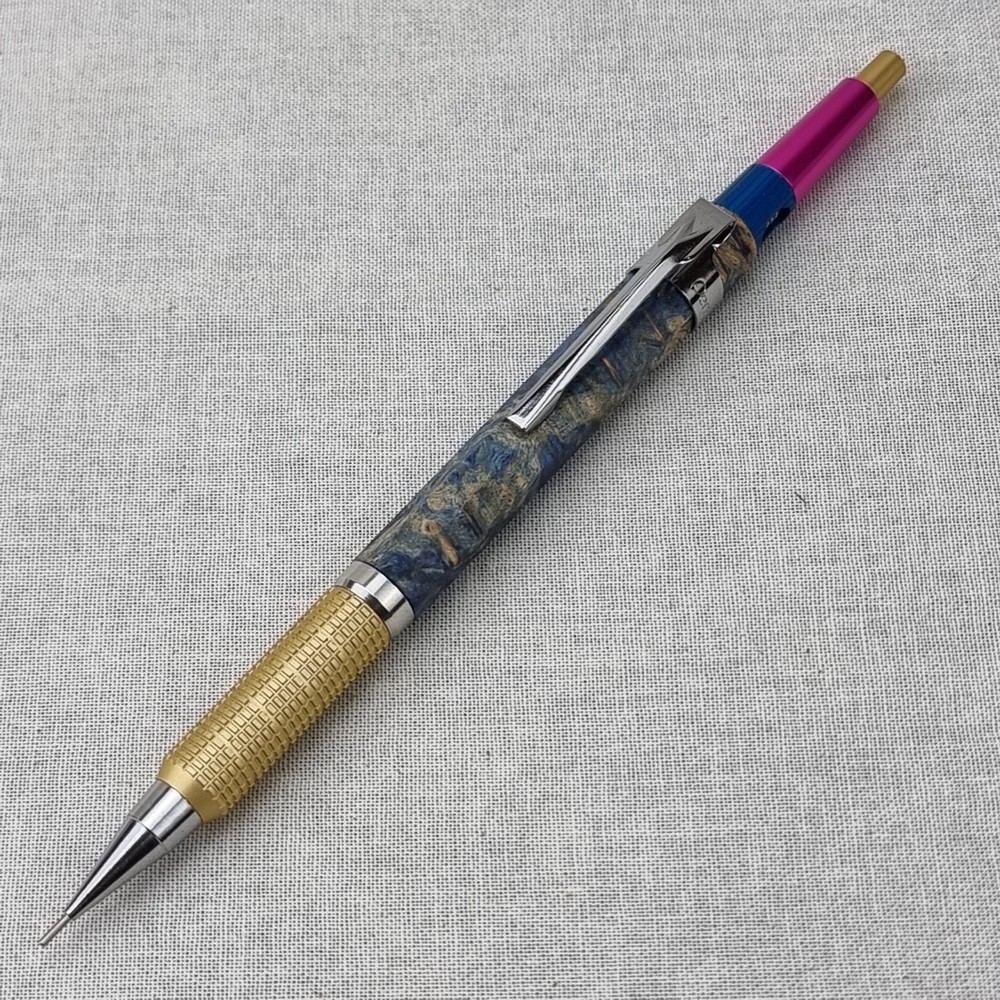 Hand Crafted Pentel PG5 Mechanical Pencil with Octagonal Maple Berl