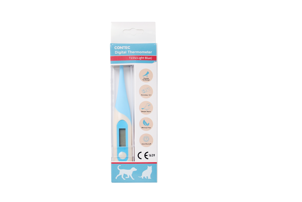 Veterinary Digital Thermometer Temperature Measurement TEMP probe Waterproof USA