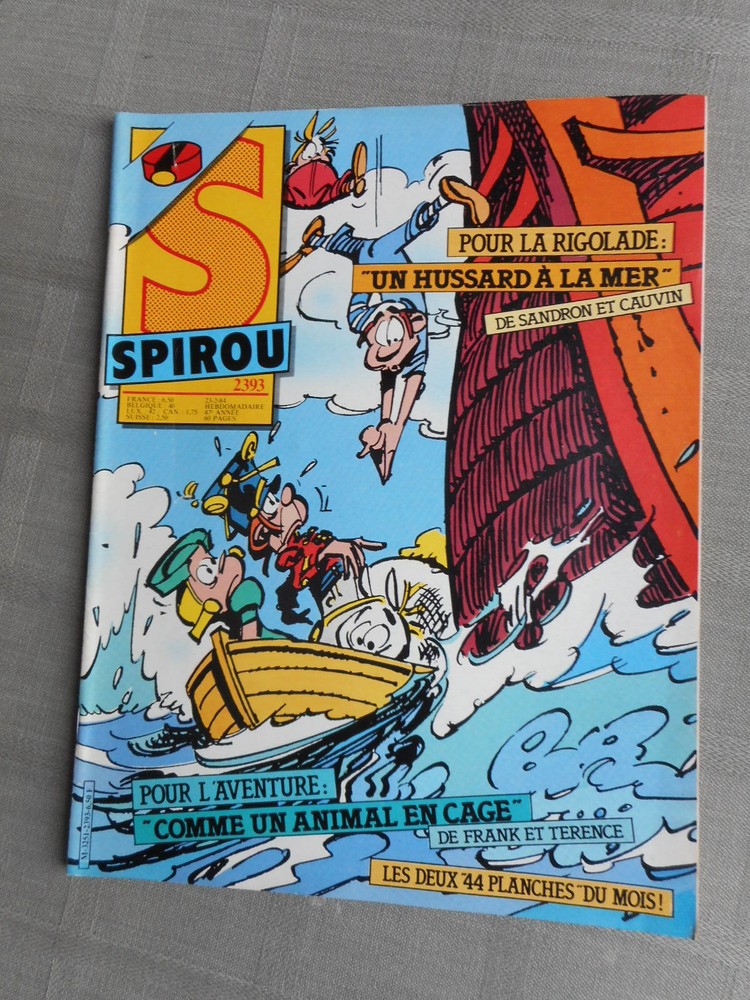 Spirou Weekly No. 2393 1984 TBE Complete