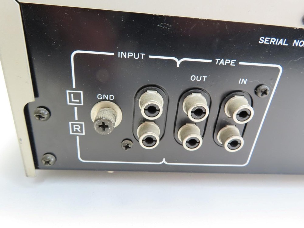NIKKO SILVER FACE EQ-500 STEREO GRAPHIC EQUALIZER VINTAGE 1981