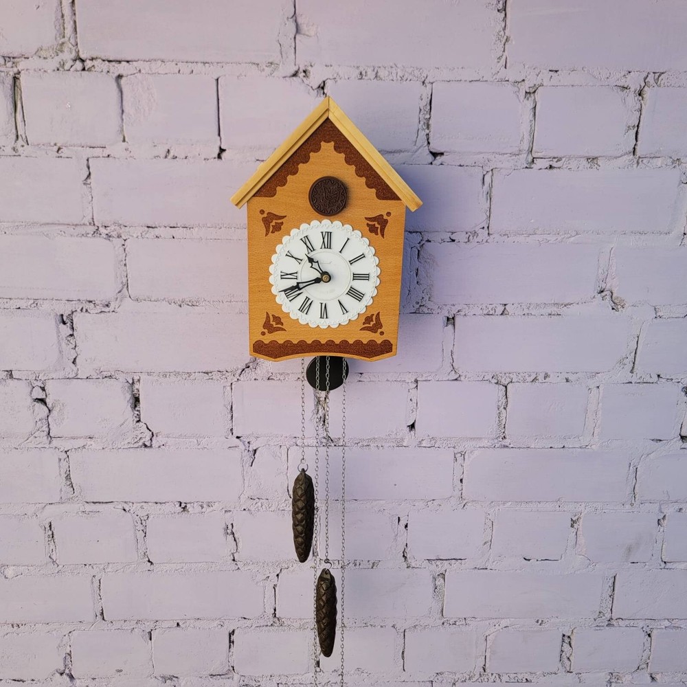 Soviet Vintage Cuckoo Clock, USSR clock, Wooden clock, Soviet working clock, Wor