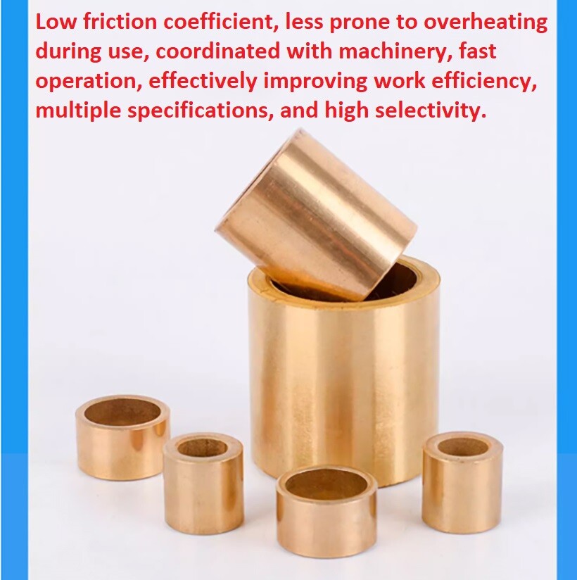 Self-lubricat Bronze Bushing Bearing Sleeveing Oily Sleeve Bearing - All Sizes