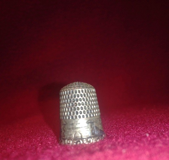 Vintage Sterling Thimble #6