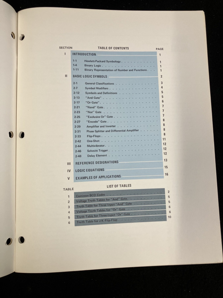 HEWLETT PACKARD APPLICATION NOTE 88, LOGIC SYMBOLOGY, OCTOBER 1967