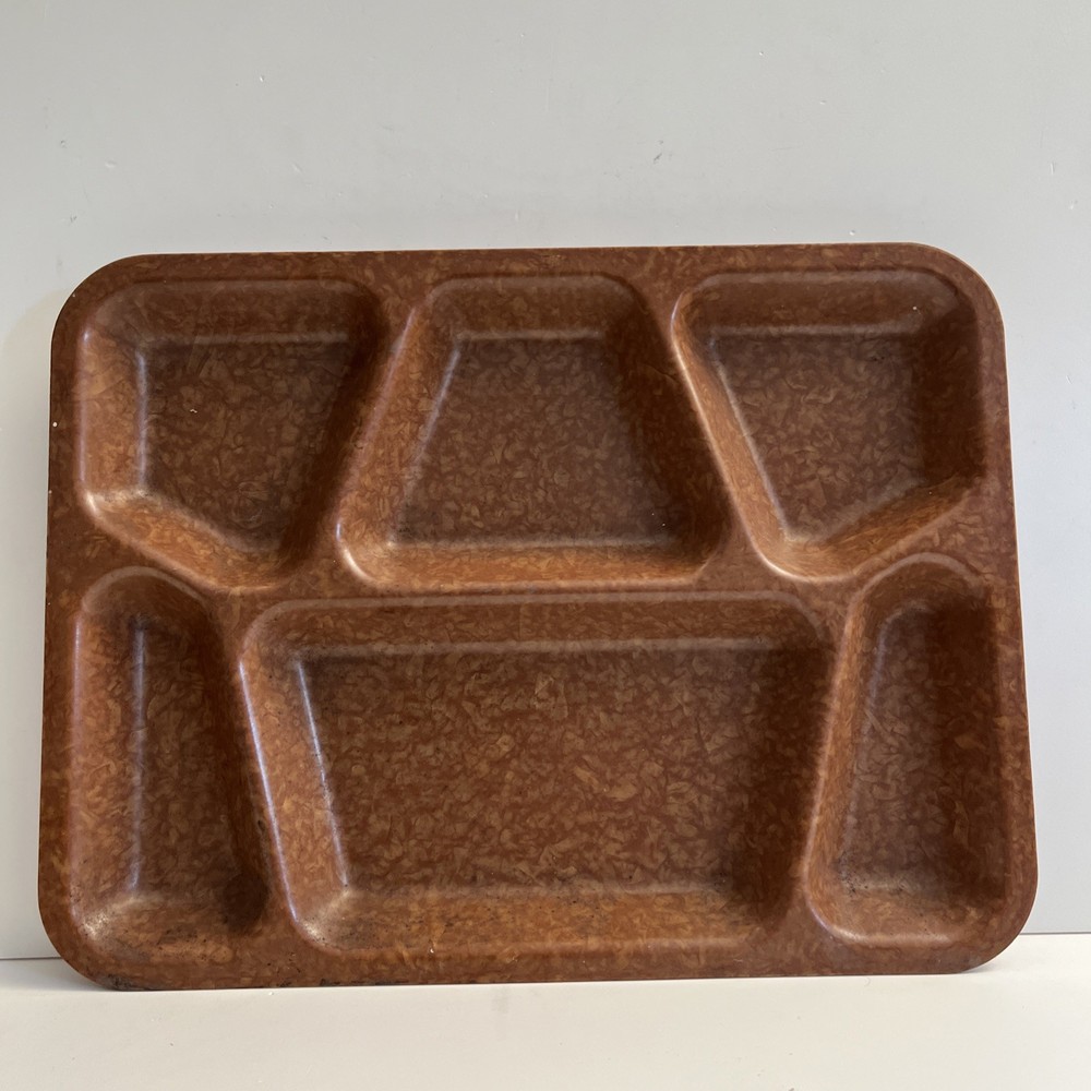 Vintage Mack Molding WWII Military Mess Hall Divided Food Tray Dated 1944 EUC!