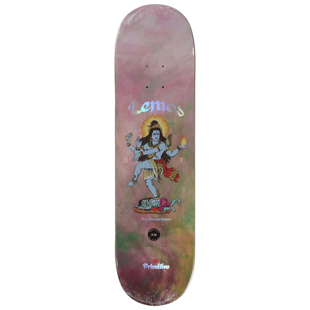Primitive 8.25" Dancer Past Present Future Tiago Lemos Pro Model Skateboard Deck