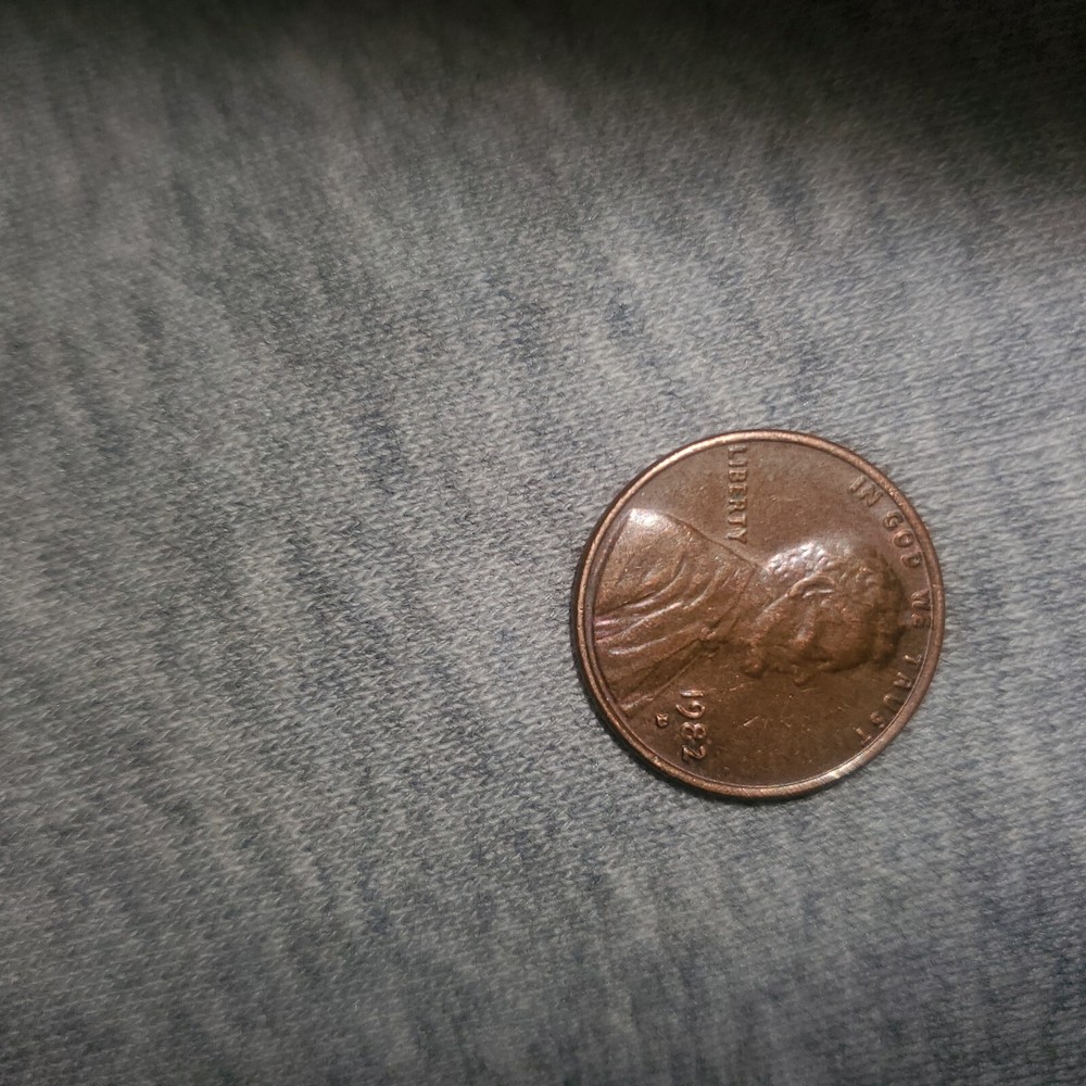1982 D Penny 3.1 grams Rare