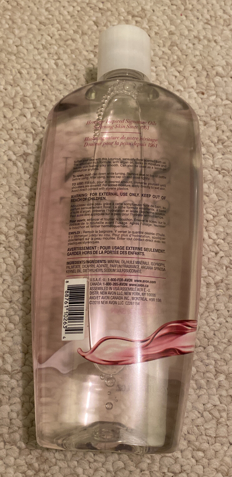 Avon Skin so Soft-Soft & Sensual Bath Oil Bonus Sz[25oz] FREE Tote Buy 2 or More