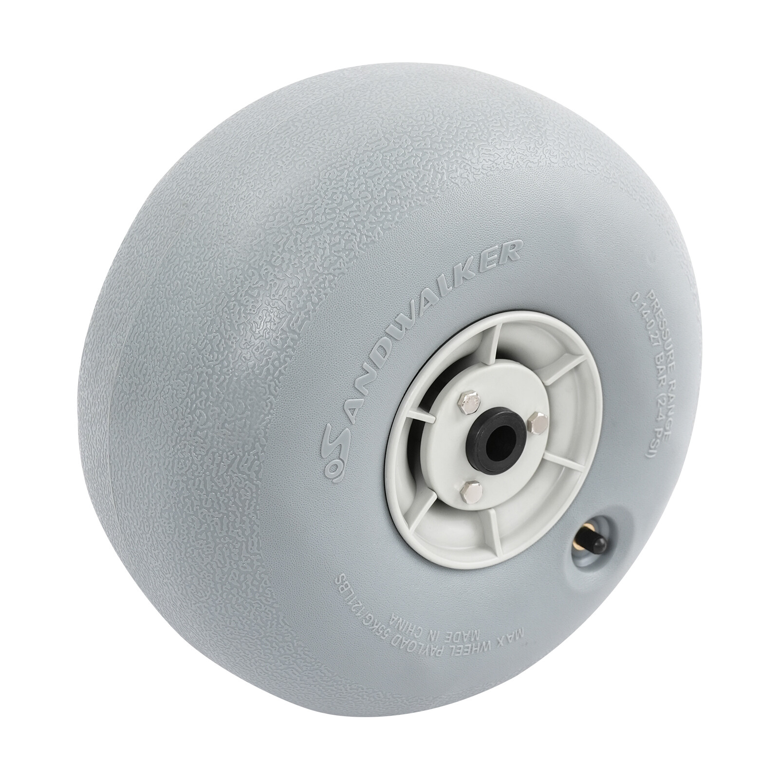 2Pcs Inflatable Beach Wheels – Durable Sand Tires for Carts, 121lbs Load