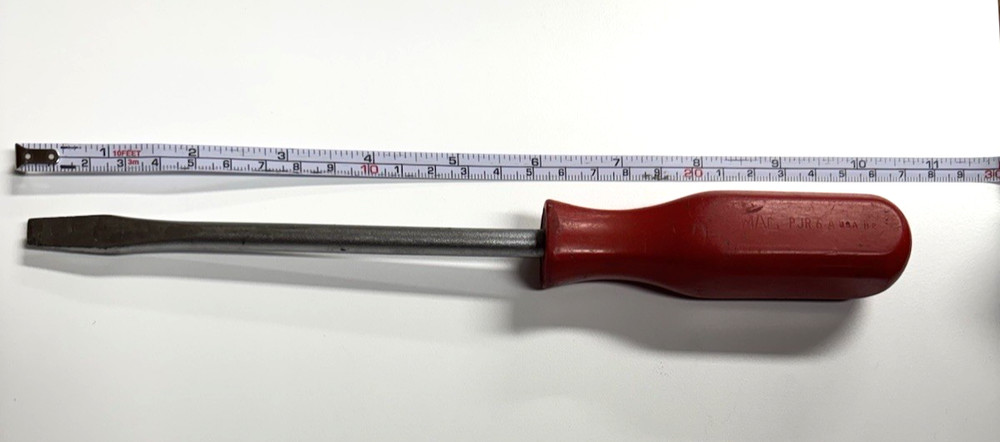 Mac Tools PJR6A Screwdriver Slotted USA